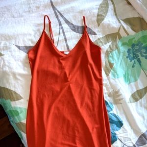 Leith Dark Orange Dress